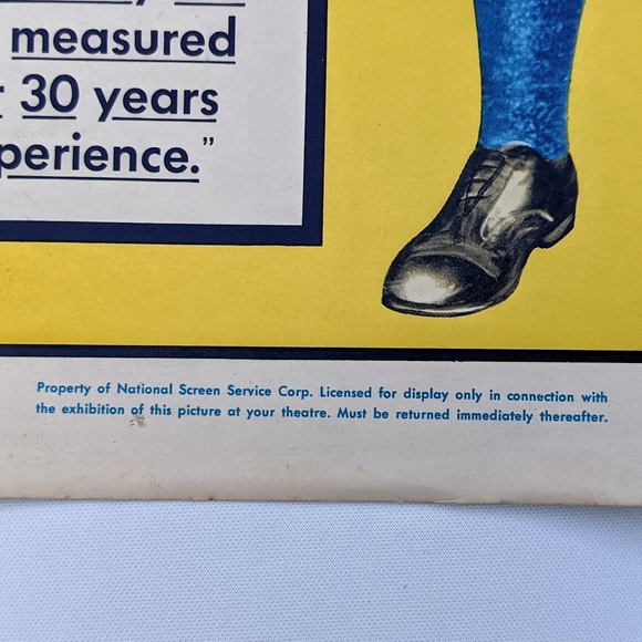 *SOLD* Laurel & Hardy's Laughing 20's 1965 Orig.  Movie Poster Rare 22×14" - Picture 4 of 12